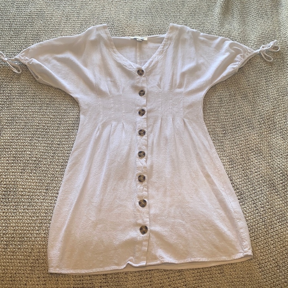 She + Sky White Dress